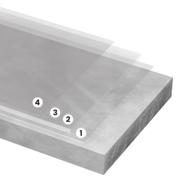 Epoxidharz Bodenbeschichtung Paket Transparent